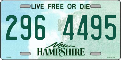NH license plate 2964495
