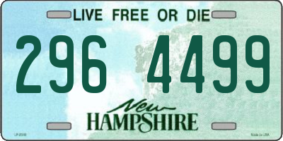 NH license plate 2964499