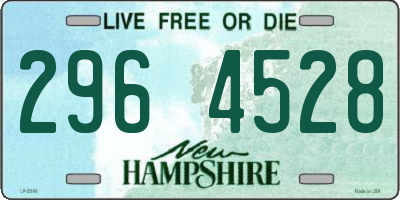 NH license plate 2964528
