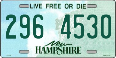 NH license plate 2964530