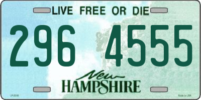 NH license plate 2964555