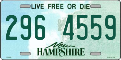 NH license plate 2964559