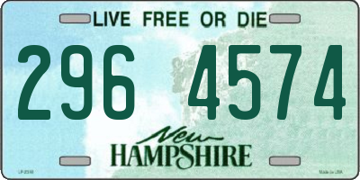 NH license plate 2964574