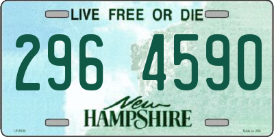 NH license plate 2964590