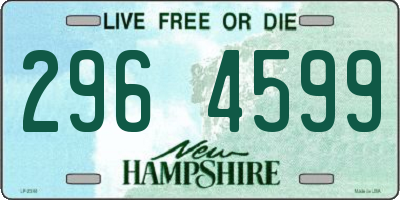 NH license plate 2964599