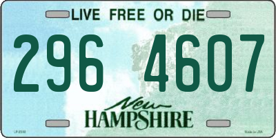 NH license plate 2964607