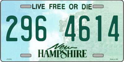 NH license plate 2964614