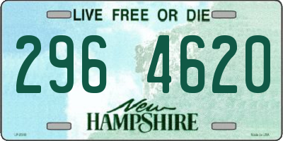 NH license plate 2964620