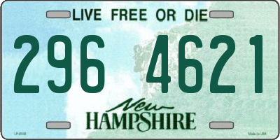 NH license plate 2964621