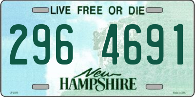 NH license plate 2964691
