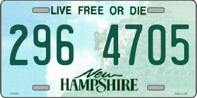 NH license plate 2964705