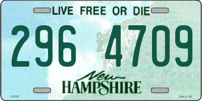 NH license plate 2964709