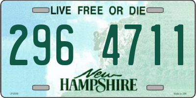 NH license plate 2964711