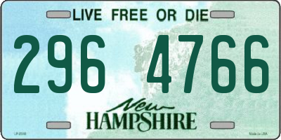 NH license plate 2964766