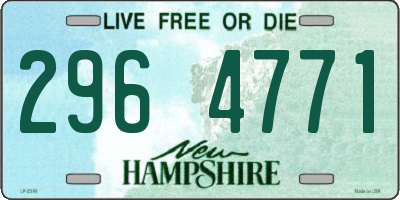 NH license plate 2964771