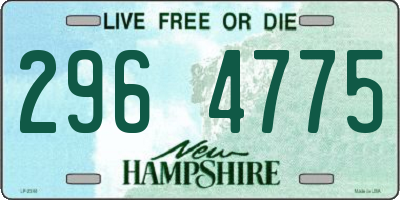 NH license plate 2964775