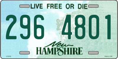 NH license plate 2964801