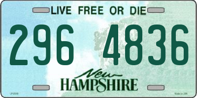 NH license plate 2964836