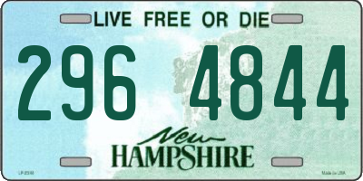NH license plate 2964844