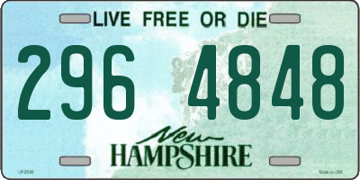 NH license plate 2964848