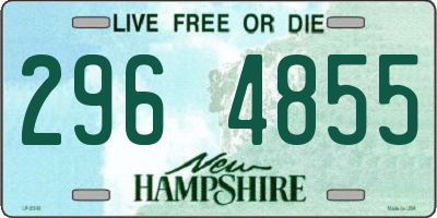NH license plate 2964855