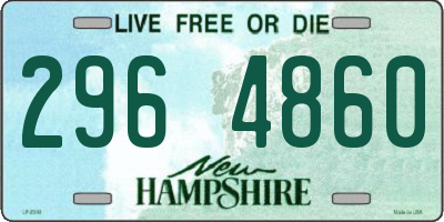 NH license plate 2964860