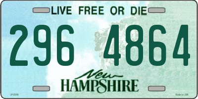 NH license plate 2964864