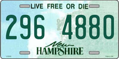 NH license plate 2964880