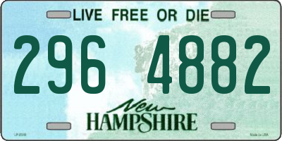 NH license plate 2964882
