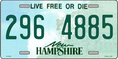 NH license plate 2964885