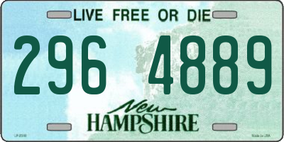 NH license plate 2964889