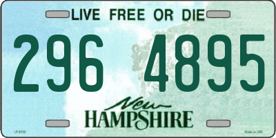 NH license plate 2964895
