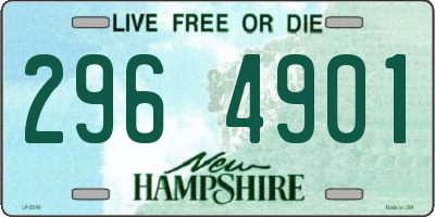 NH license plate 2964901