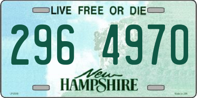 NH license plate 2964970