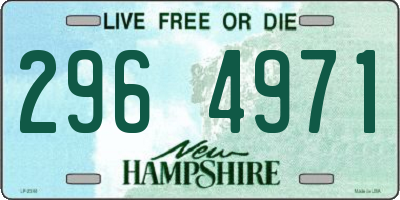 NH license plate 2964971