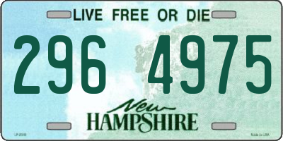 NH license plate 2964975