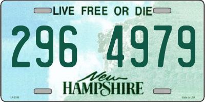 NH license plate 2964979