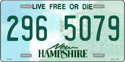 NH license plate 2965079