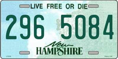 NH license plate 2965084