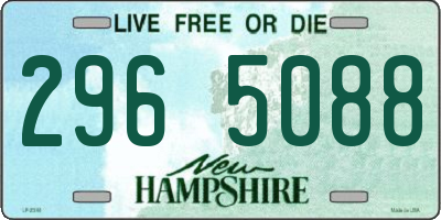 NH license plate 2965088