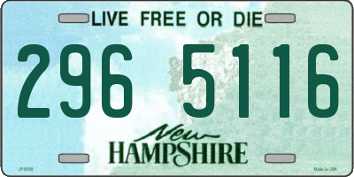 NH license plate 2965116