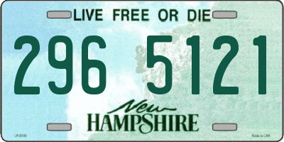 NH license plate 2965121