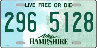 NH license plate 2965128