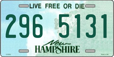 NH license plate 2965131