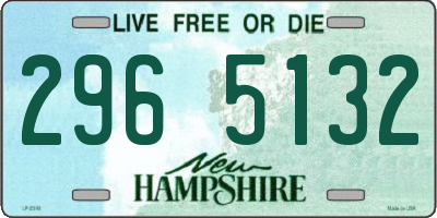 NH license plate 2965132