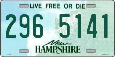 NH license plate 2965141