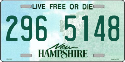 NH license plate 2965148