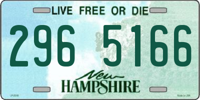 NH license plate 2965166