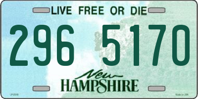NH license plate 2965170