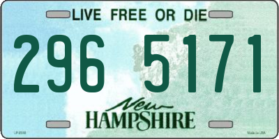 NH license plate 2965171